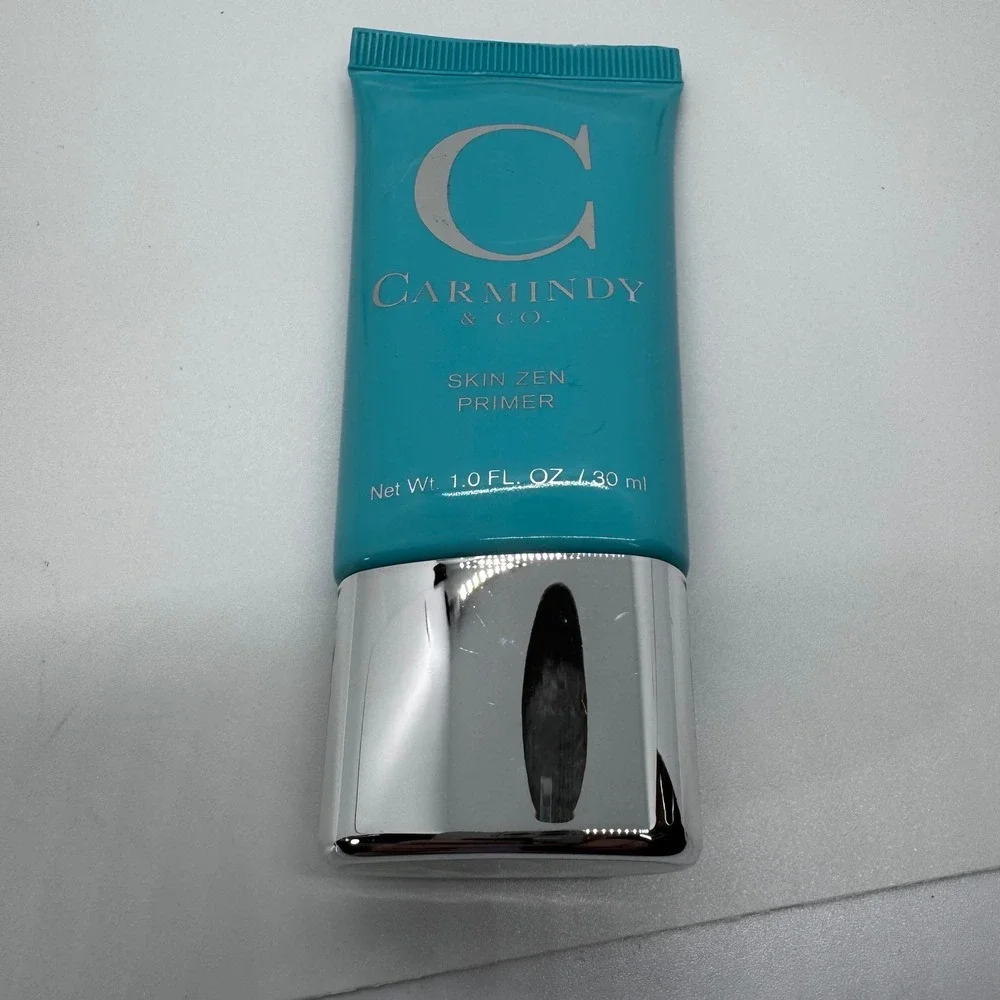 Carmindy & Co Makeup Brush Set Primer‎ Correction Stick White Teal Professional